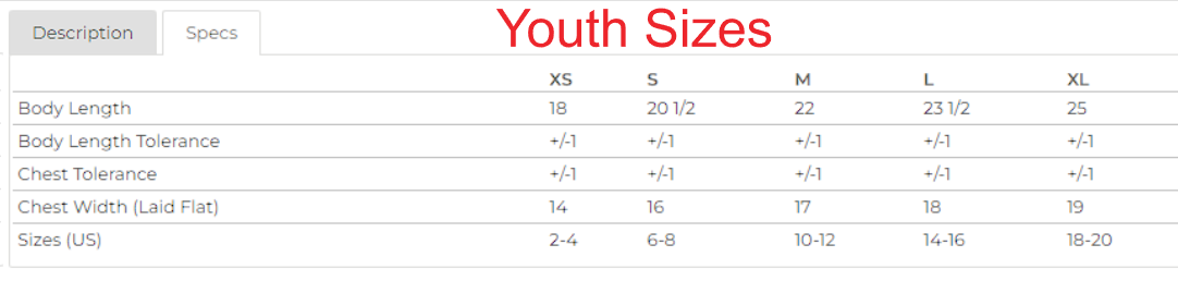 ECTKD Kickers 50/50 Blend Tee (Adult and Youth Sizes)