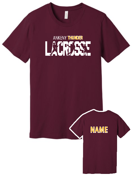 Ankeny Thunder Lacrosse Tee Adult