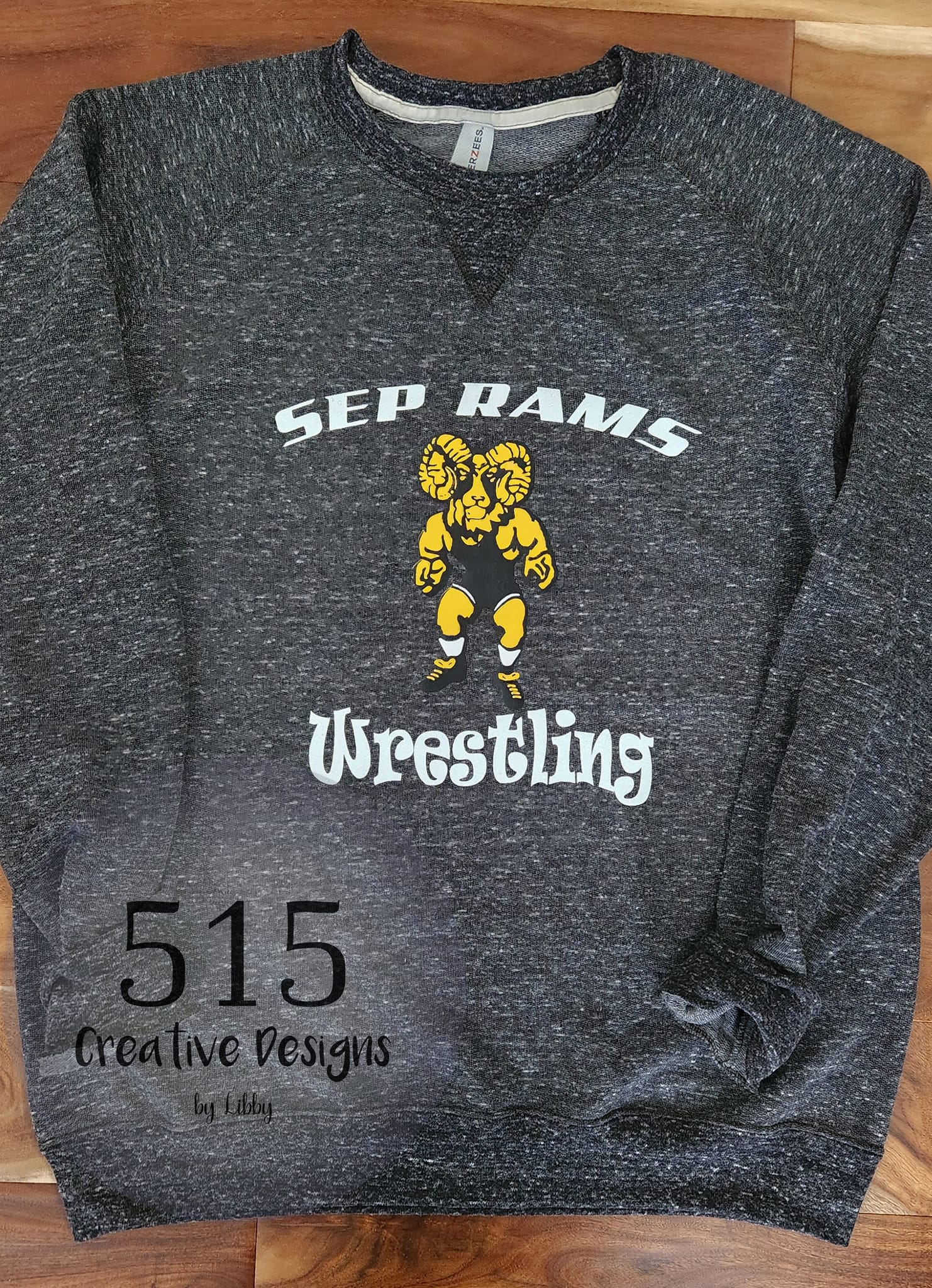 Iowa wrestling 2024 crew neck sweatshirt