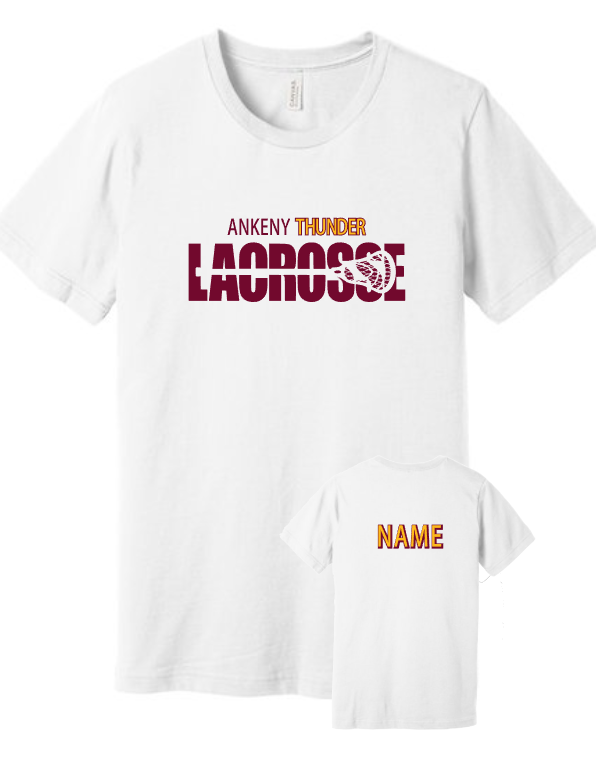 Ankeny Thunder Lacrosse Tee Cut out (YOUTH)
