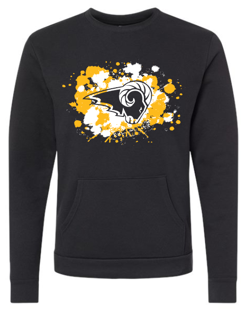 SEP Rams Color Blast Pocket Crew (Adult)