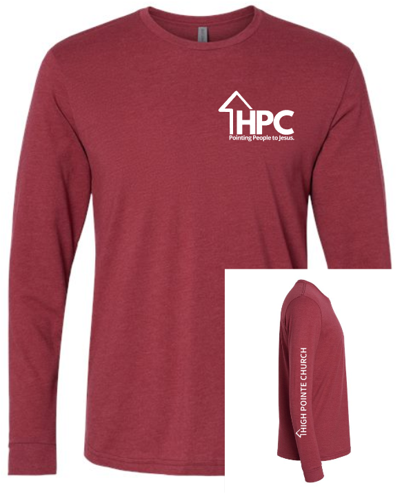 HPC Long Sleeve Tee (ADULT sizes)     Multiple Color Options