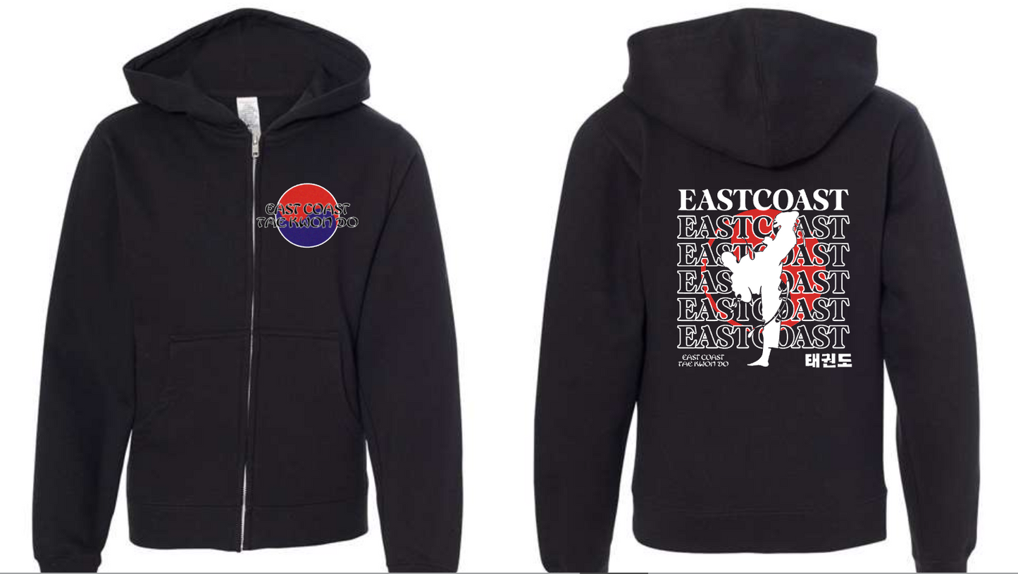 ECTKD Zip Up Hoodie (Adult and Youth Sizes)