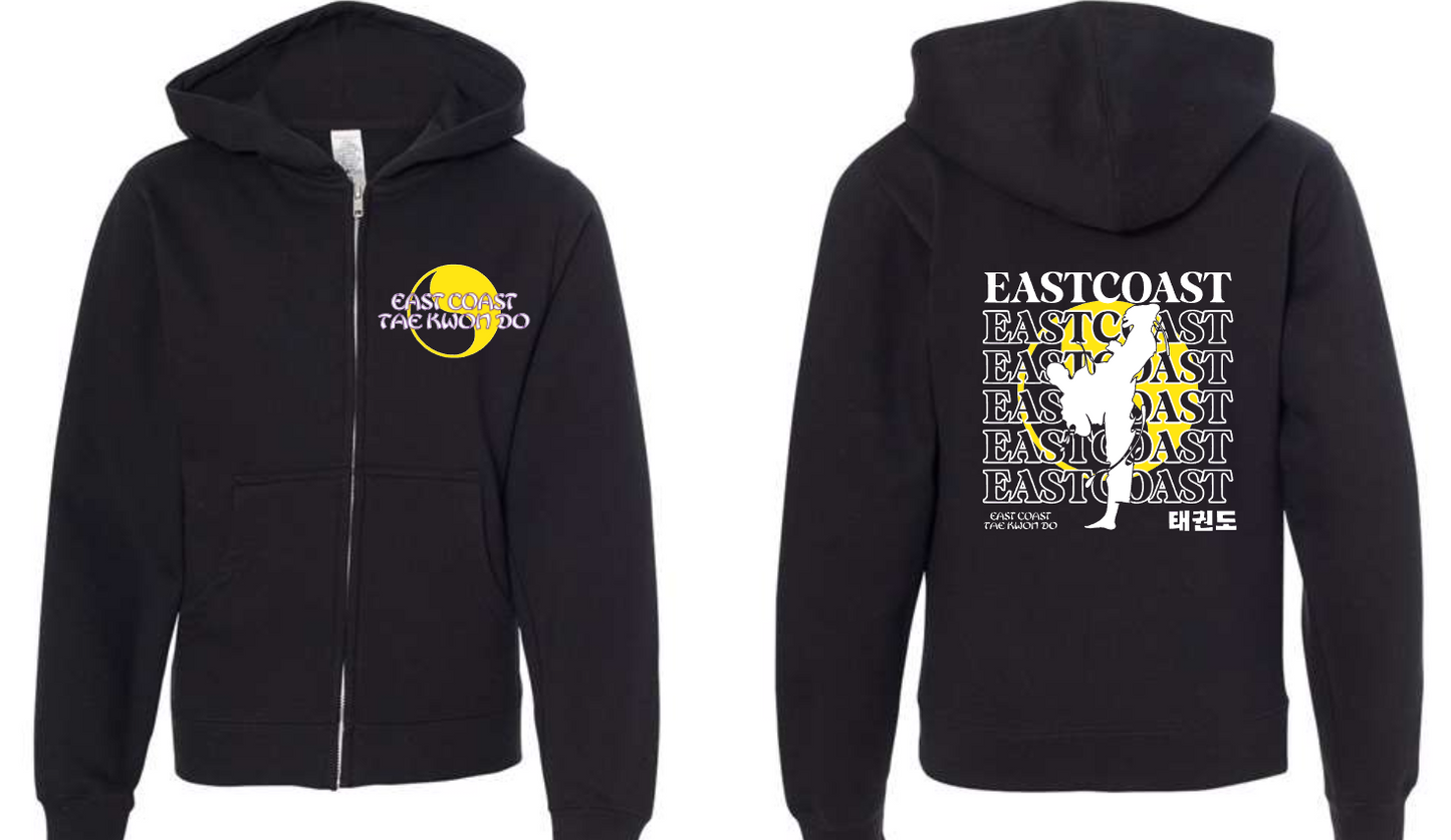 ECTKD Zip Up Hoodie (Adult and Youth Sizes)