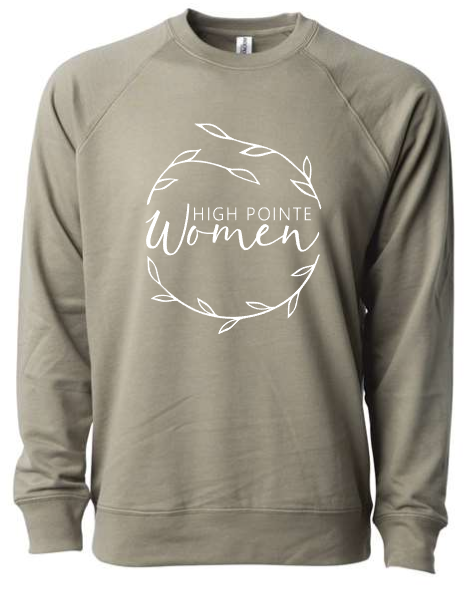 HPC Women's Ministry LIGHTWEIGHT Crew Neck (ADULT sizes)     Multiple Color Options