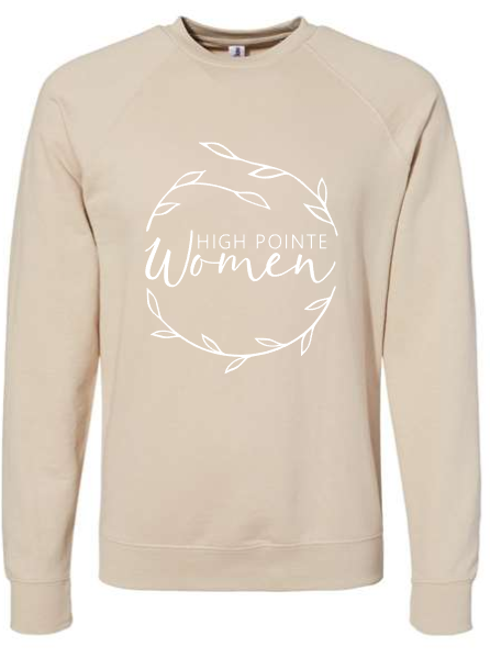 HPC Women's Ministry LIGHTWEIGHT Crew Neck (ADULT sizes)     Multiple Color Options