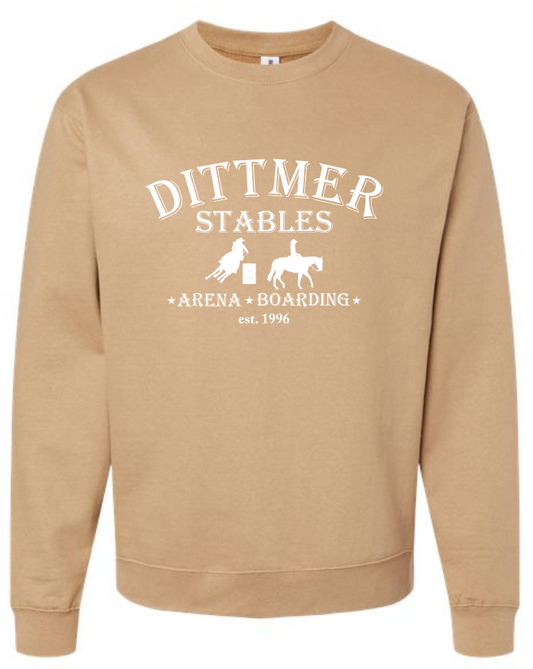 Dittmer Stables Crew Neck (ADULT sizes)
