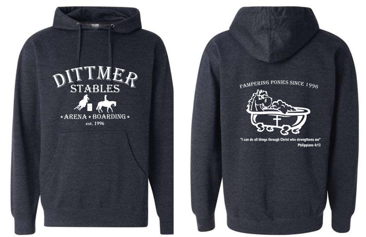 Dittmer Stables Hoodie (ADULT sizes)