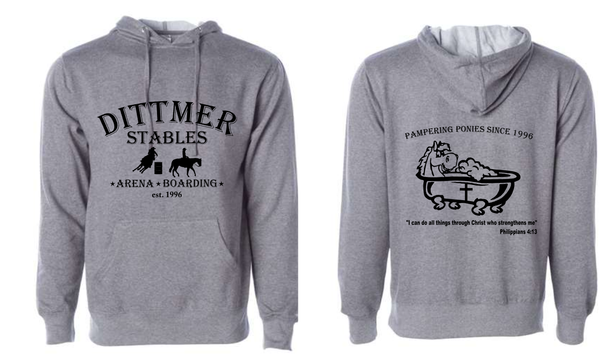 Dittmer Stables Hoodie (ADULT sizes)