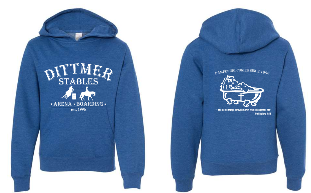 Dittmer Stables Hoodie (YOUTH sizes)