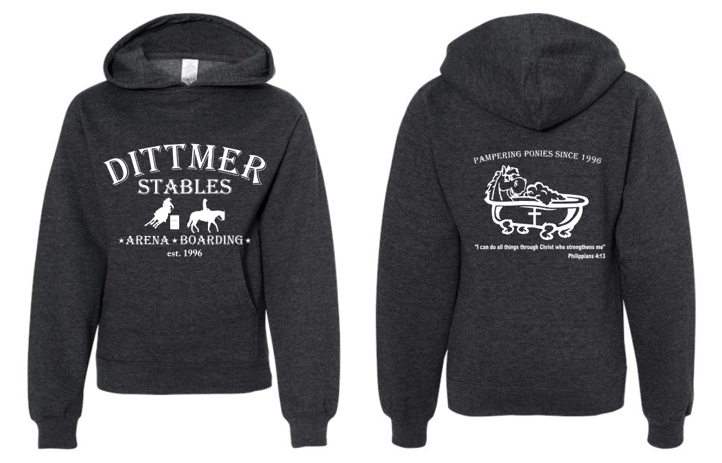 Dittmer Stables Hoodie (YOUTH sizes)