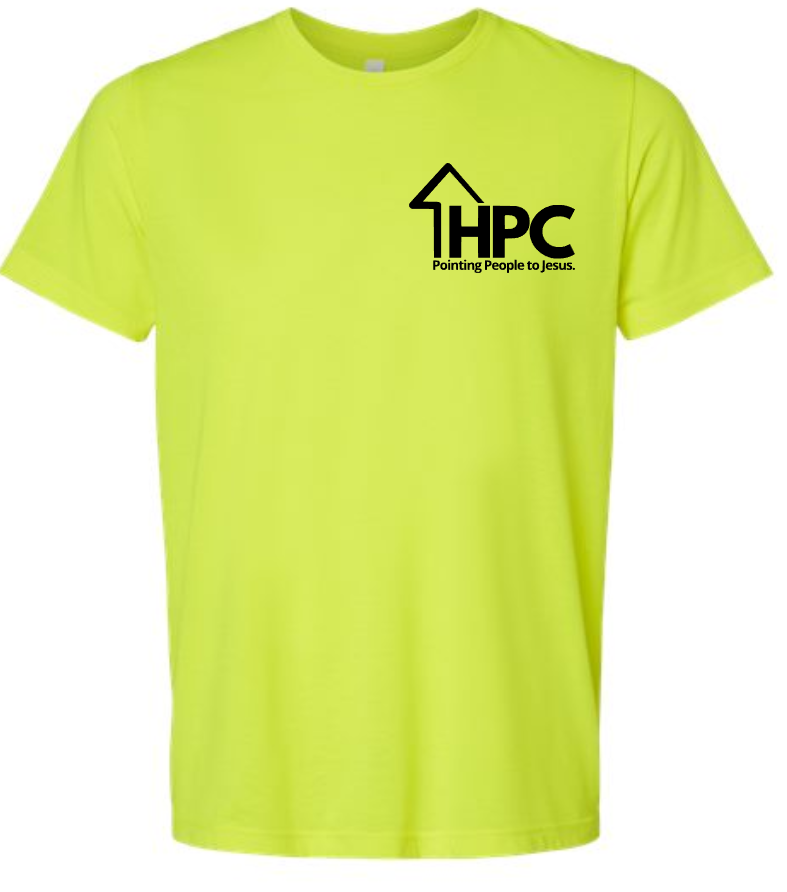 HPC HIGH VIZ COLORS Short Sleeve Tee (ADULT sizes)