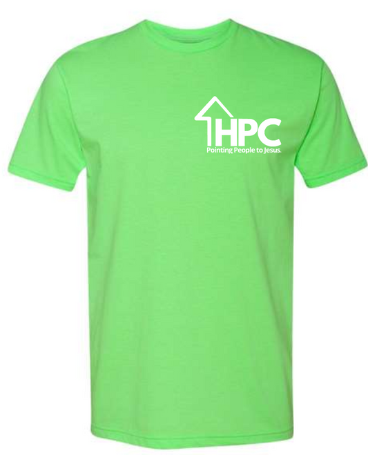 HPC HIGH VIZ COLORS Short Sleeve Tee (ADULT sizes)