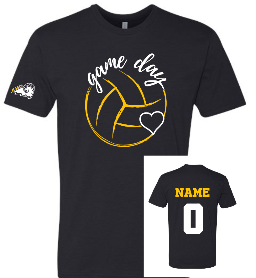 RAMS Game Day Volleyball Tee/Crew/Hoodie