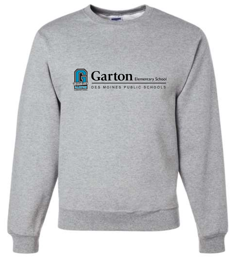 Garton Elementary  Hoodie/Crew Sweatshirt (Adult and Youth)
