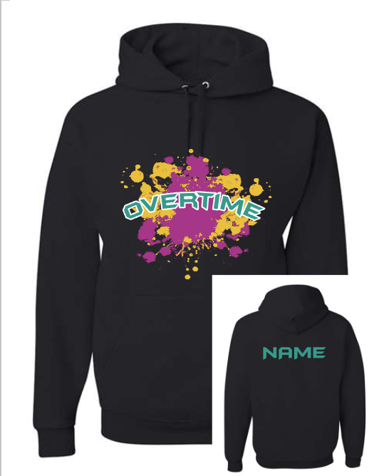 Overtime Basketball Color Splat New Colors (Adult)