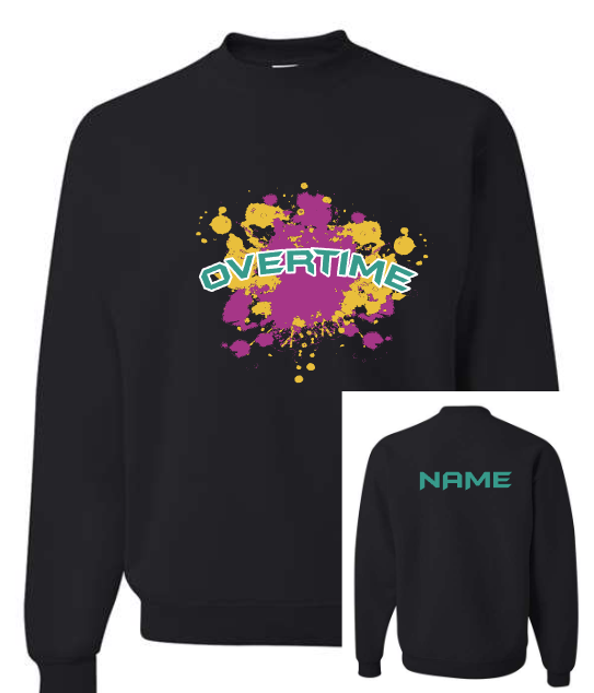 Overtime Basketball Color Splat New Colors (Adult)