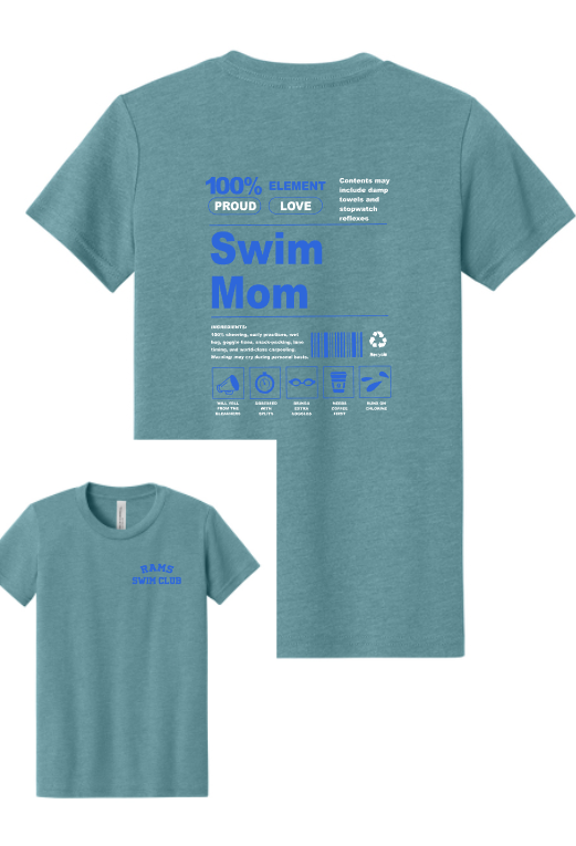 SEP RAMS MOM Swim Ingredients (MOMS! Adult Sizes only!)