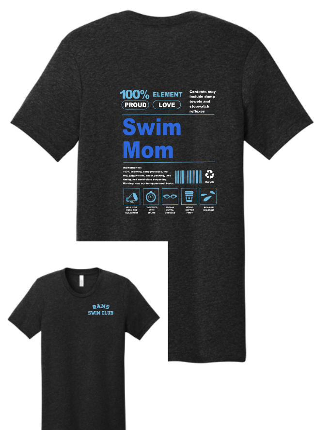 SEP RAMS MOM Swim Ingredients (MOMS! Adult Sizes only!)