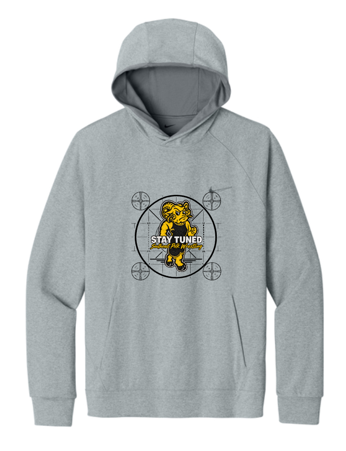 SE Polk Stay Tuned Wrestling Nike Hoodie (Adult Sizes Only)
