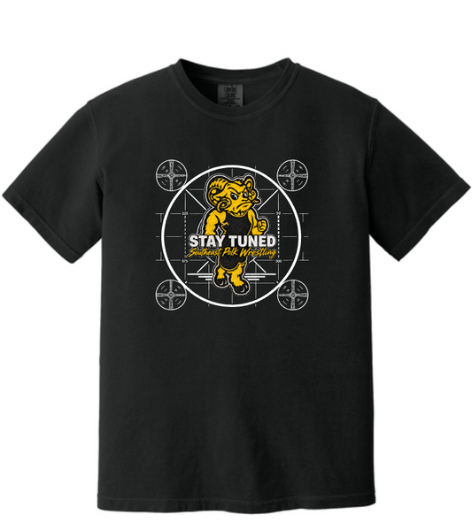 SE Polk Stay Tuned Wrestling Tee