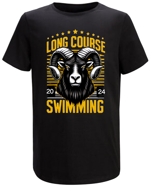 RAMS Swim LONG COURSE Tee (Adult and Youth Sizes)