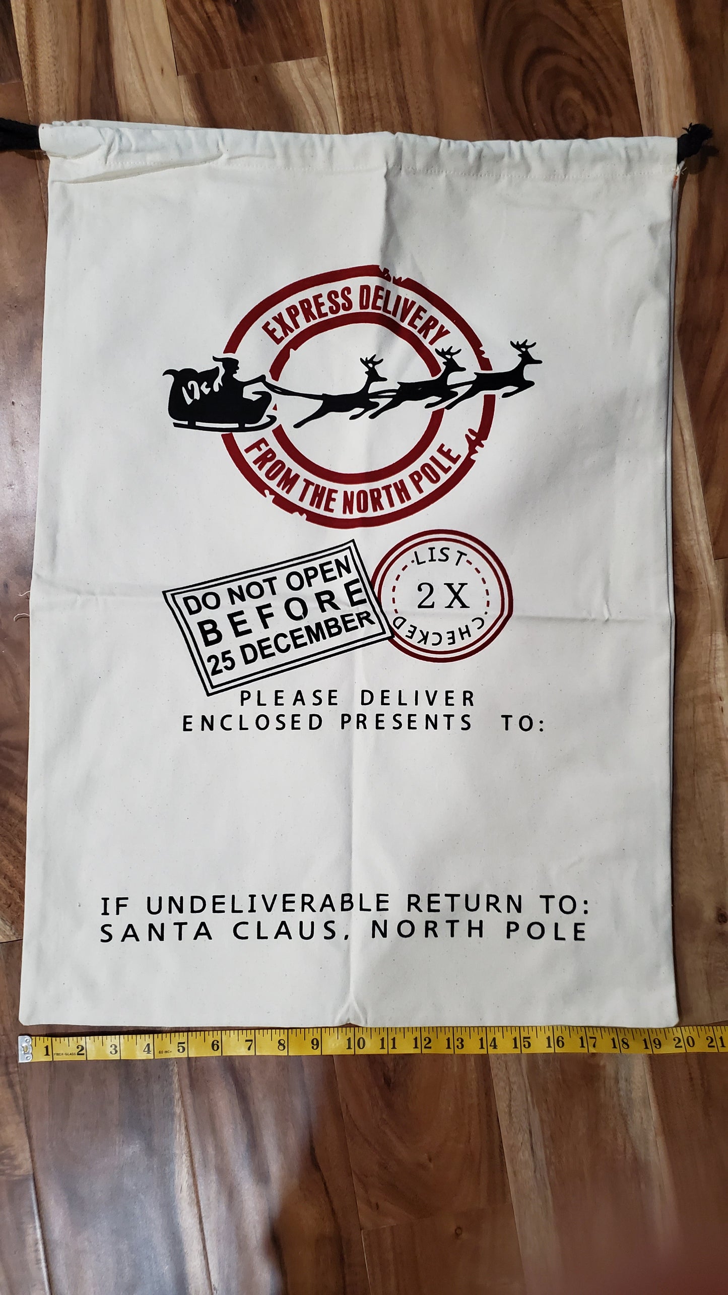 Personalized Santa sack - BOLO Sales