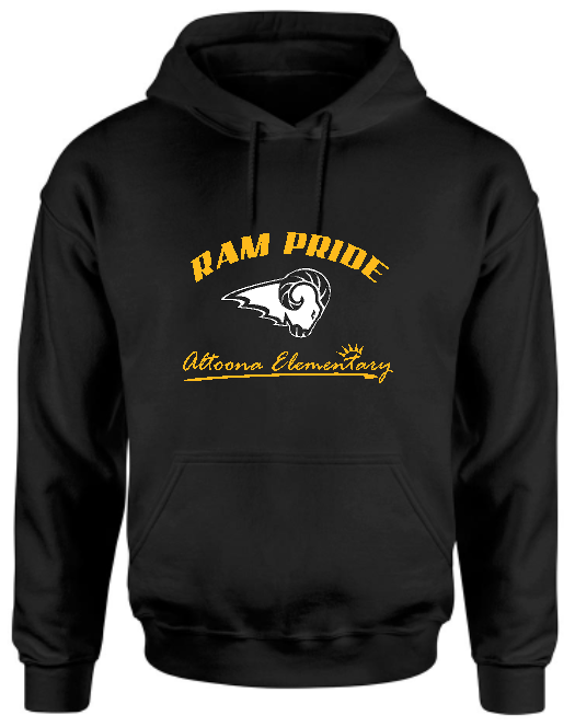 Altoona Elementary Ram Pride Hoodie/Sweatshirt (Youth)