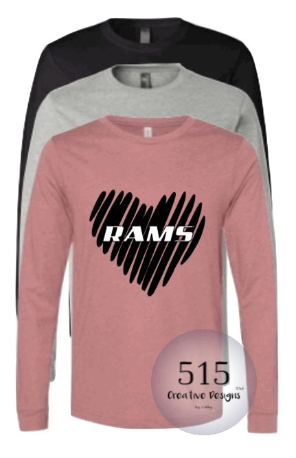 SEP Rams Football Hoodie (Adult) – 515 Creative Designs