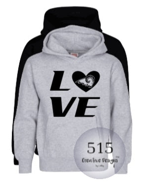 SEP Love Ram Hoodie/Sweatshirt (Youth)