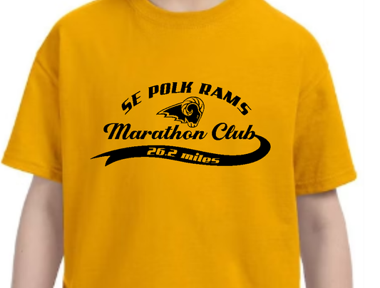 GOLD Youth Marathon Club Tee