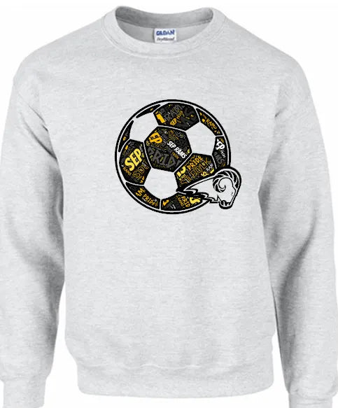 SEP RAMS Soccer Words Tee/Crew/hoodie (Adult and Youth) – 515 Creative  Designs